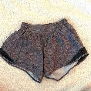 Lululemon 4” low rise, size 2 shorts